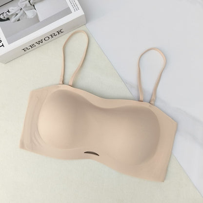Monica Strapless Seamless Tube Bra (Extra Boost Up)