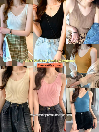 Soft Knitted Basic Camisole