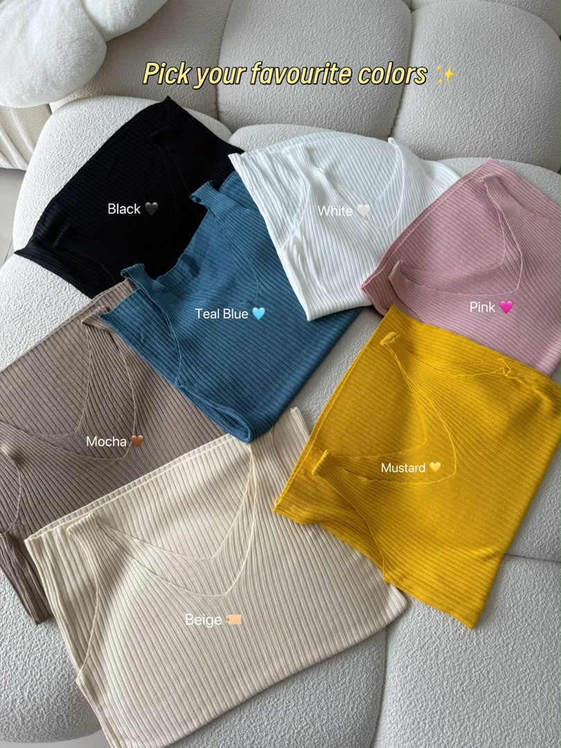 Soft Knitted Basic Camisole