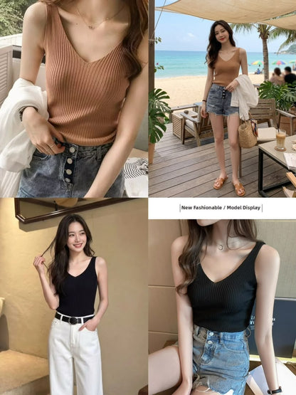 Soft Knitted Basic Camisole