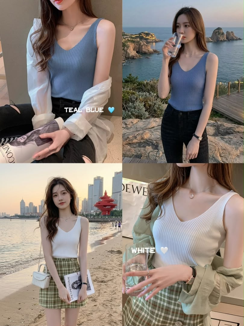 Soft Knitted Basic Camisole