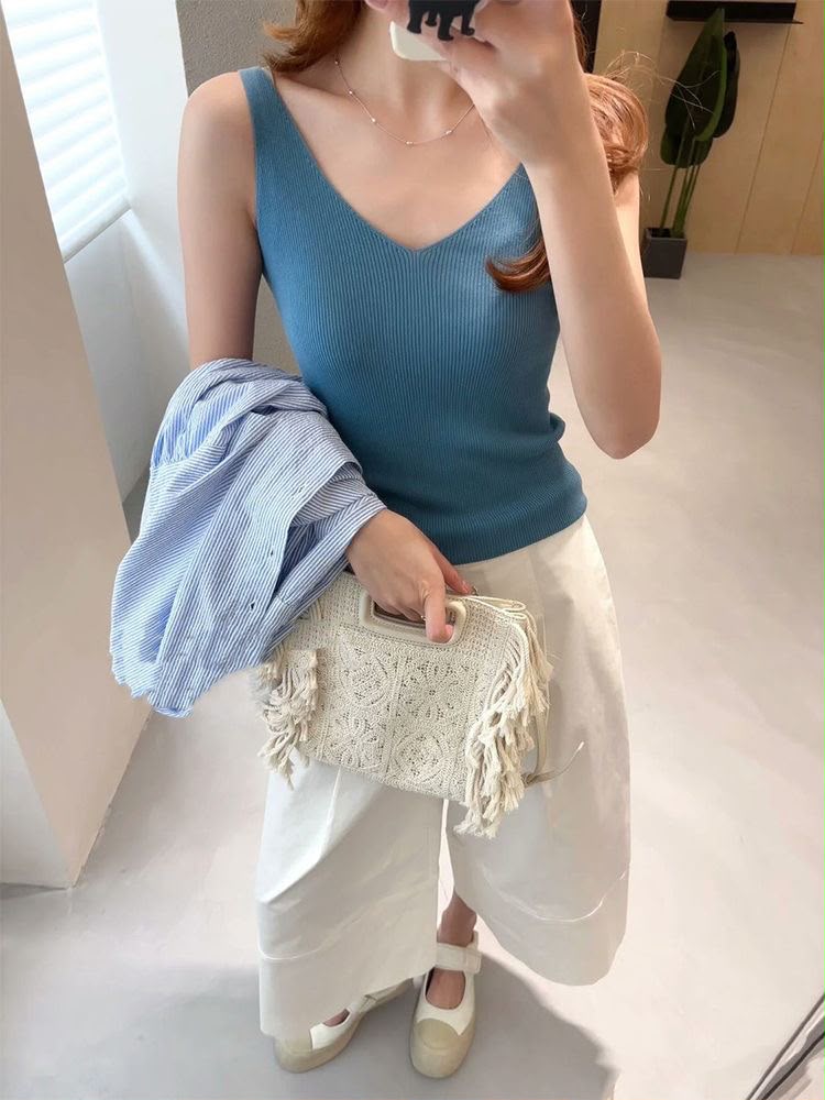 Soft Knitted Basic Camisole