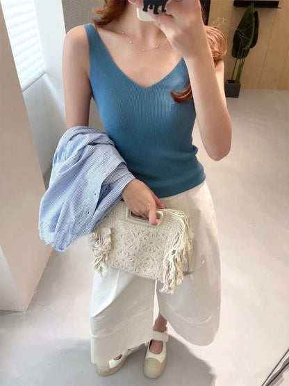 Soft Knitted Basic Camisole