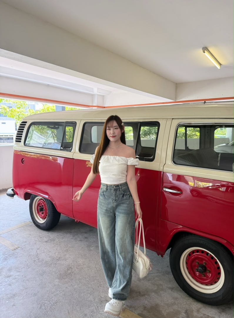 American Retro High Waisted Scimitar Jeans