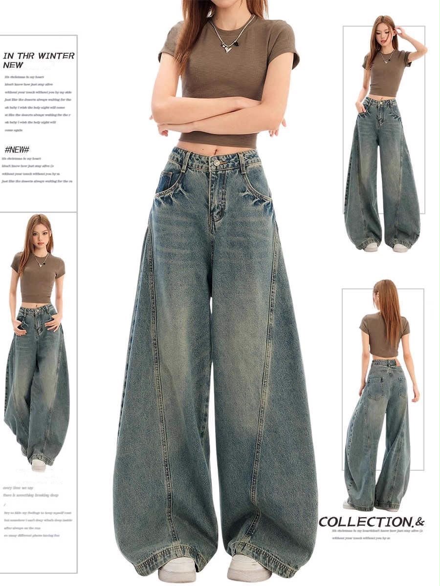 American Retro High Waisted Scimitar Jeans