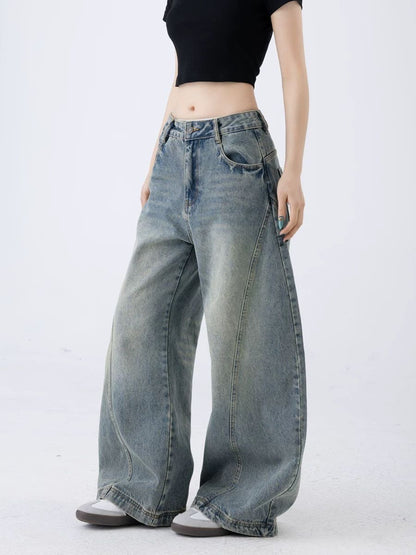American Retro High Waisted Scimitar Jeans