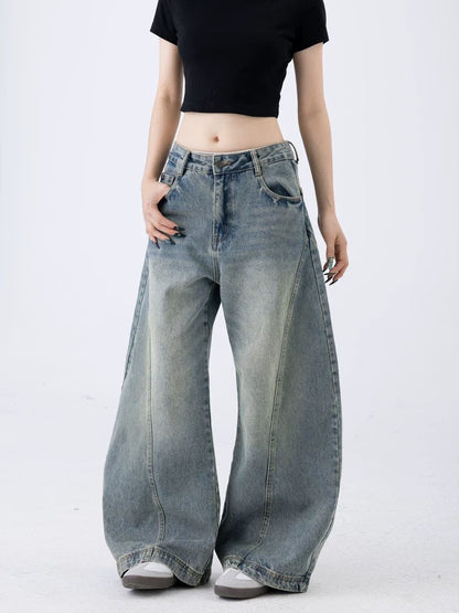 American Retro High Waisted Scimitar Jeans
