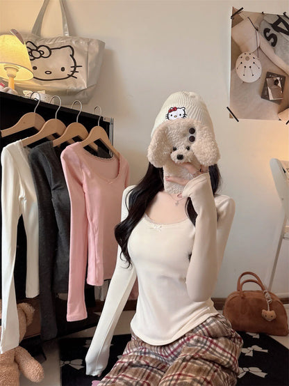 Base Layer Long Sleeve Cotton Shirt