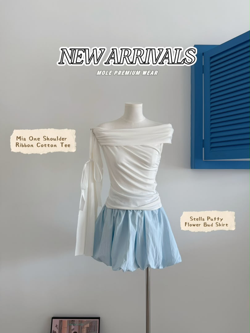 Stella Puffy Flower Bud Skirt