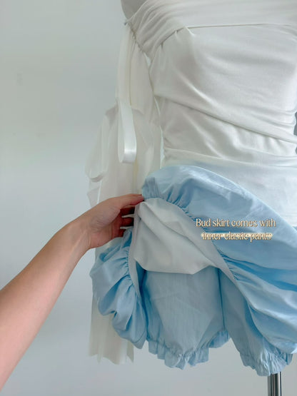 Stella Puffy Flower Bud Skirt