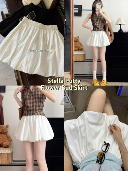 Stella Puffy Flower Bud Skirt