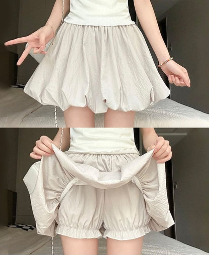 Stella Puffy Flower Bud Skirt