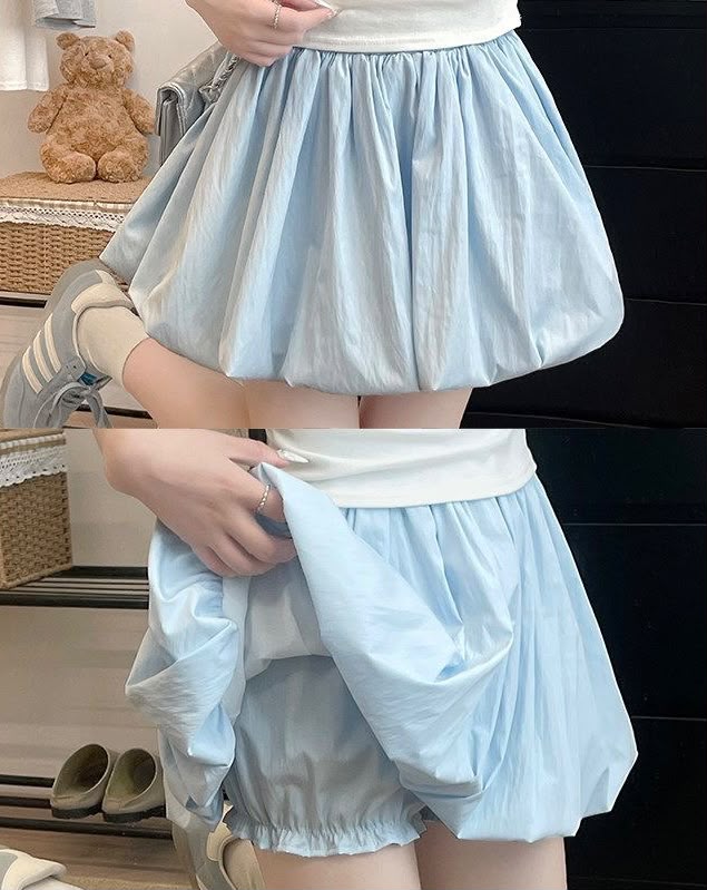 Stella Puffy Flower Bud Skirt
