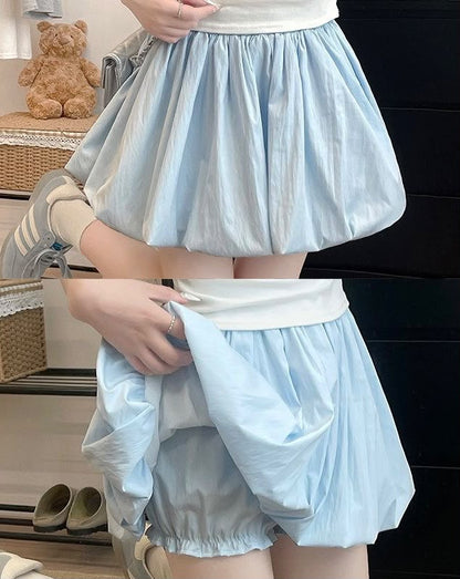 Stella Puffy Flower Bud Skirt