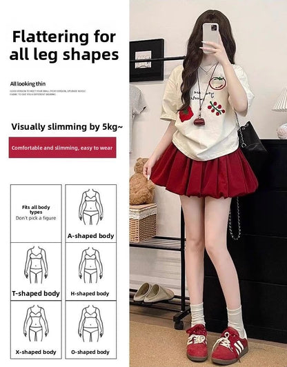 Stella Puffy Flower Bud Skirt
