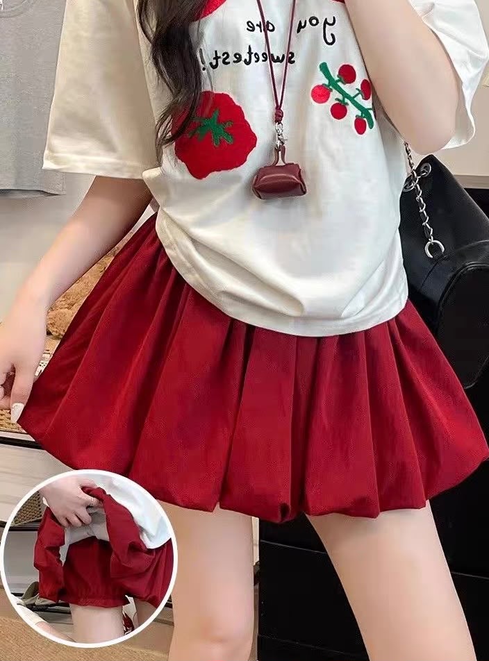Stella Puffy Flower Bud Skirt