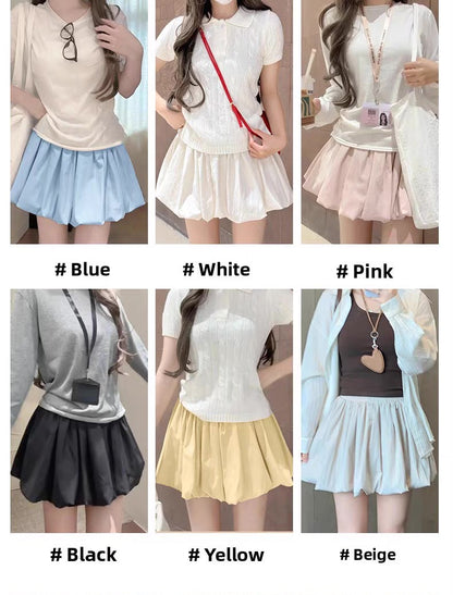 Stella Puffy Flower Bud Skirt