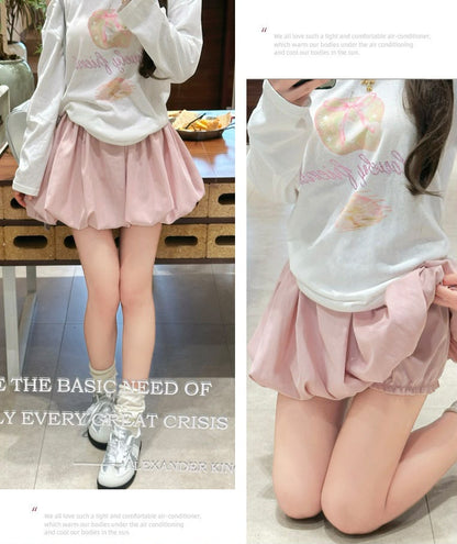 Stella Puffy Flower Bud Skirt