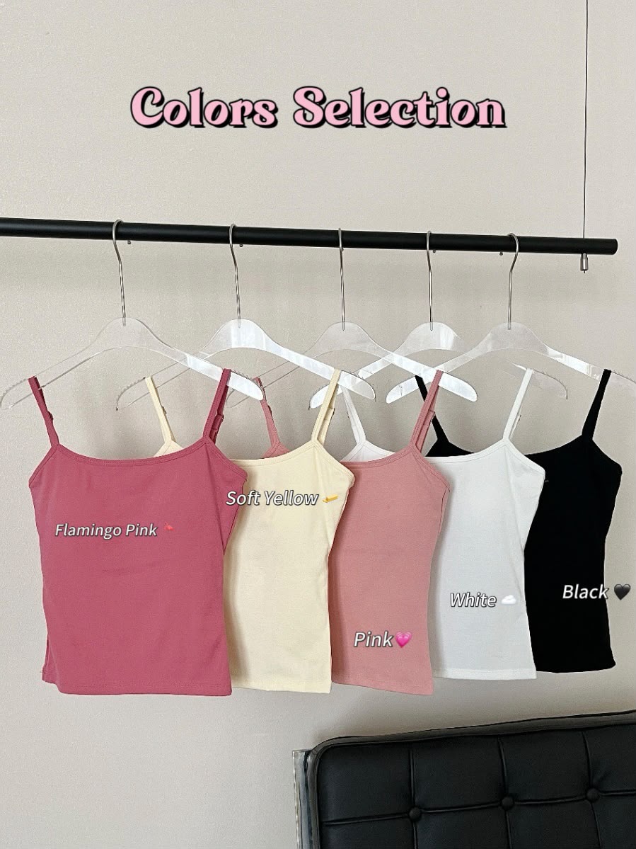 Macaron Padded Camisole