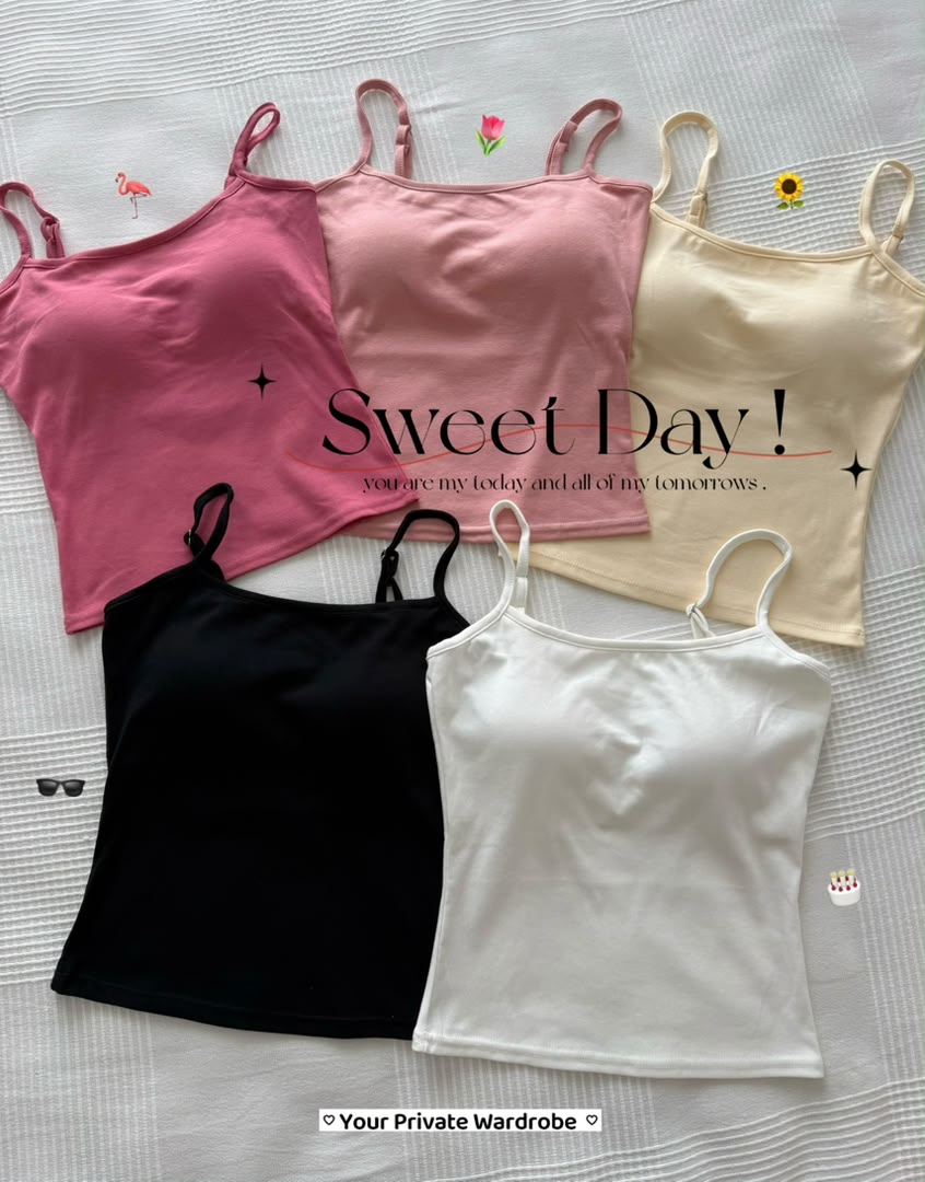 Macaron Padded Camisole