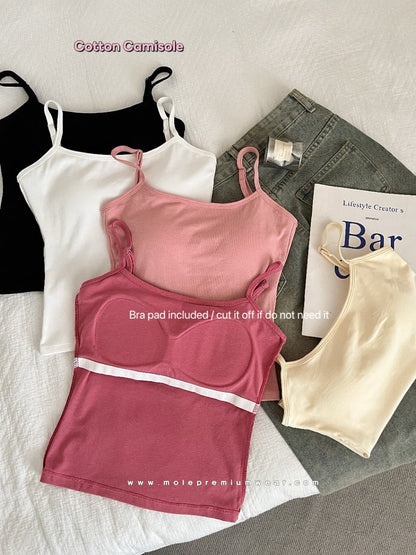 Macaron Padded Camisole
