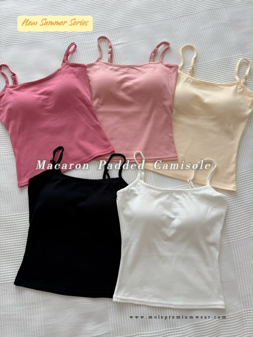 Macaron Padded Camisole