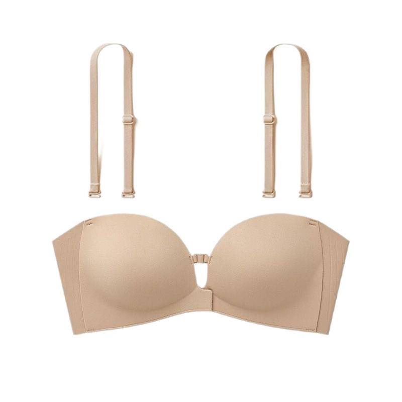 High Quality Front Clasp Strapless Anti Slip Bra