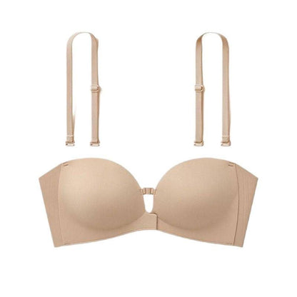 High Quality Front Clasp Strapless Anti Slip Bra
