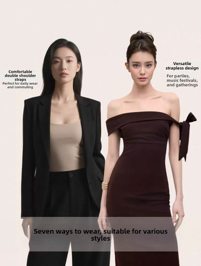 High Quality Front Clasp Strapless Anti Slip Bra