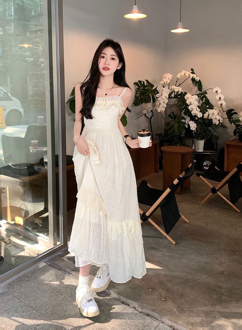 Loretta Cream Dress