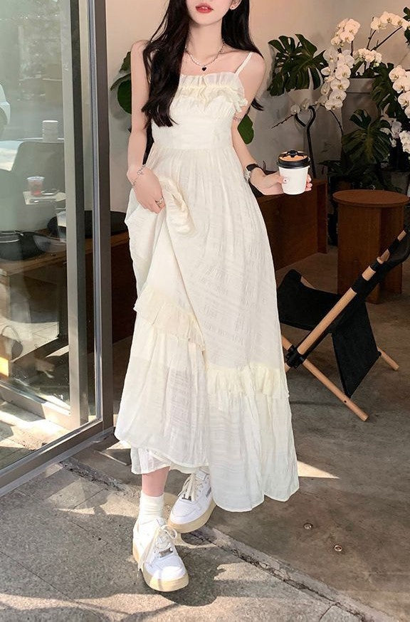 Loretta Cream Dress
