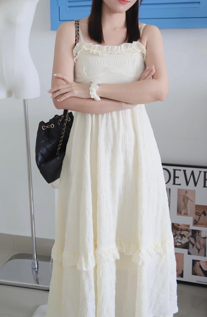 Loretta Cream Dress
