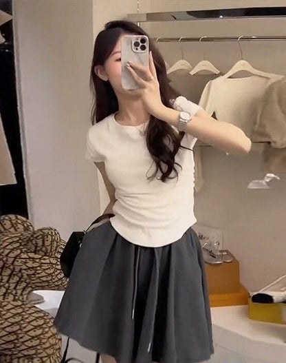 Slim Fit Basic Cotton Tee