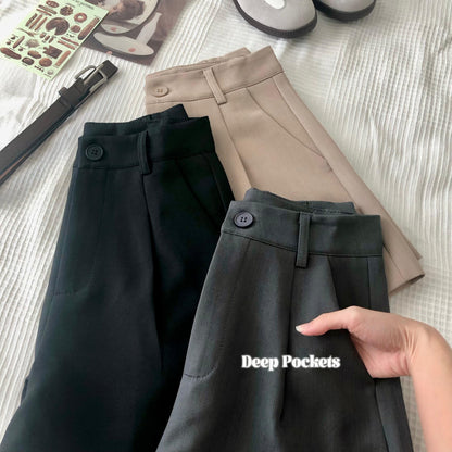 Ayanna Tailored Suit Pants (free belt)