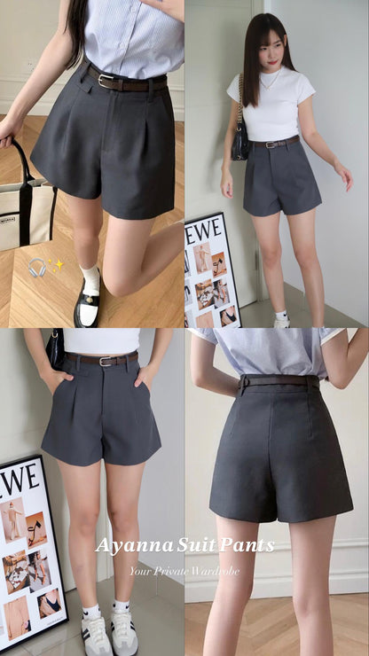 Ayanna Tailored Suit Pants (free belt)