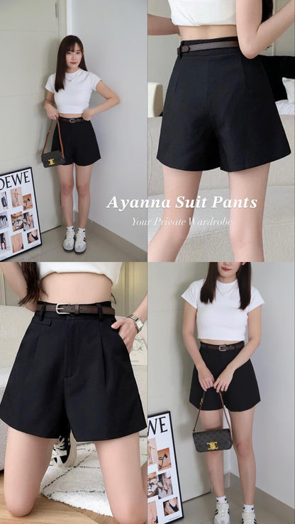 Ayanna Tailored Suit Pants (free belt)