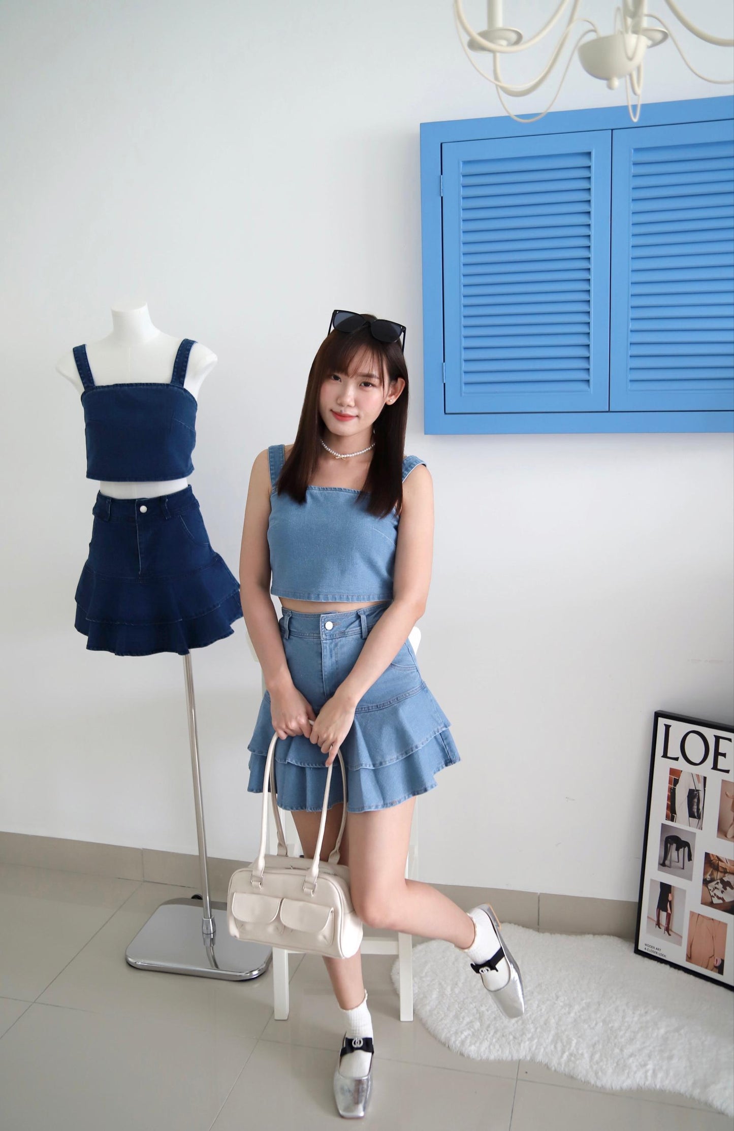 Sophia Denim Set Wear