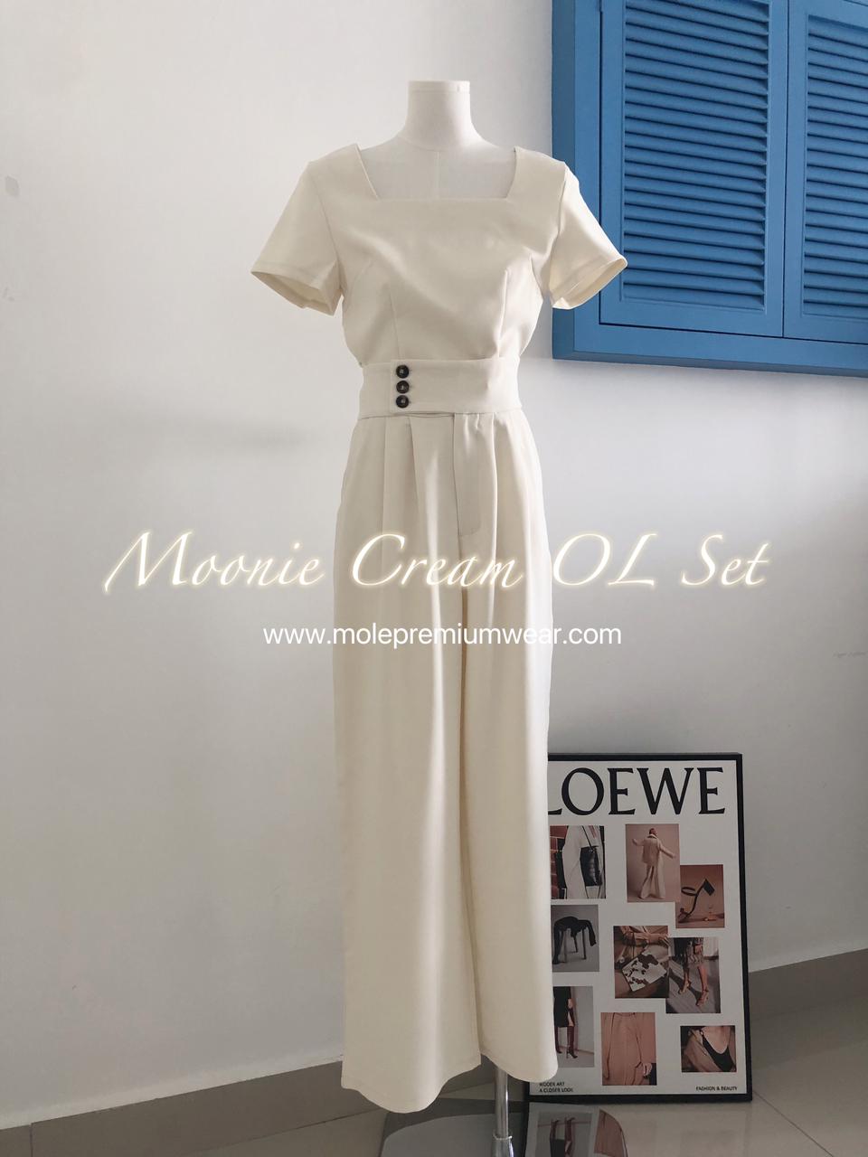 Moonie Cream OL Set
