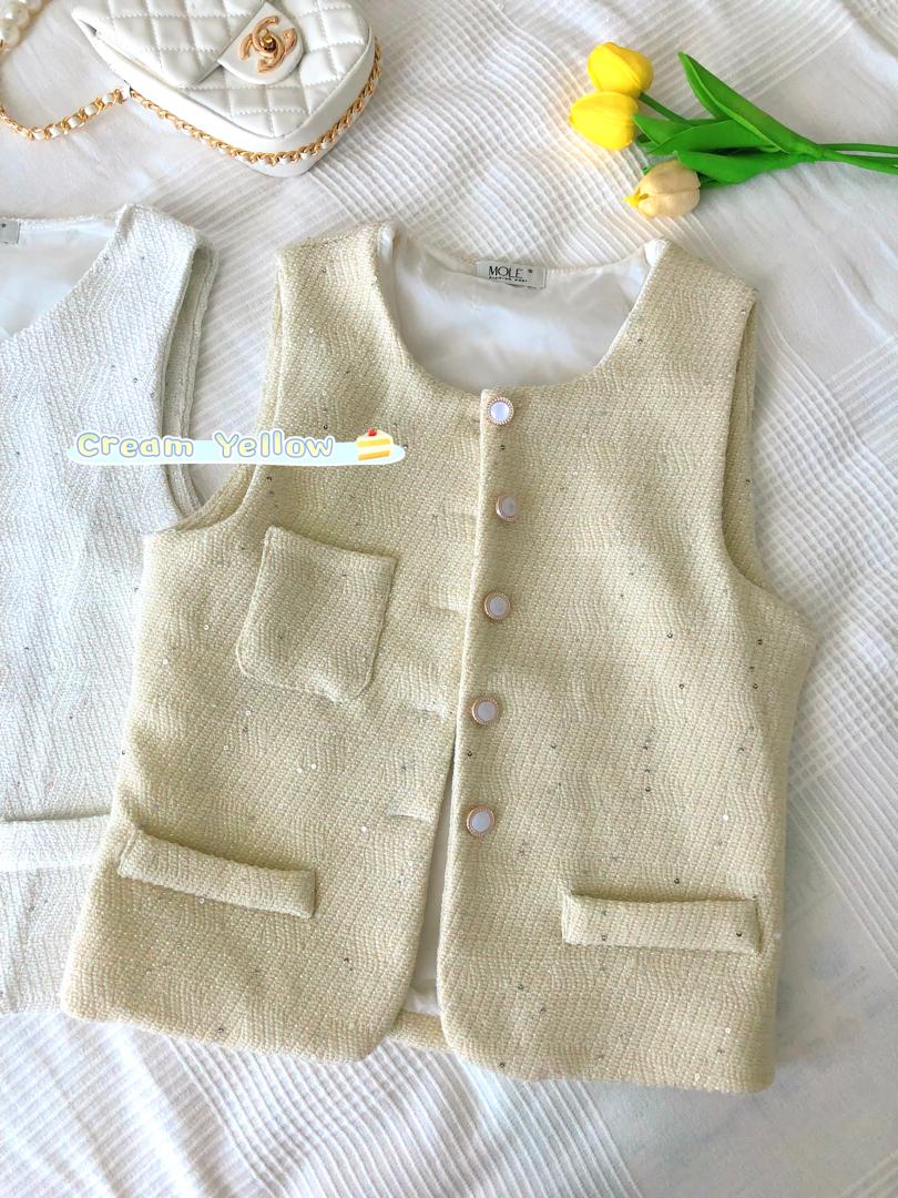 Diana Paris Tweed Vest