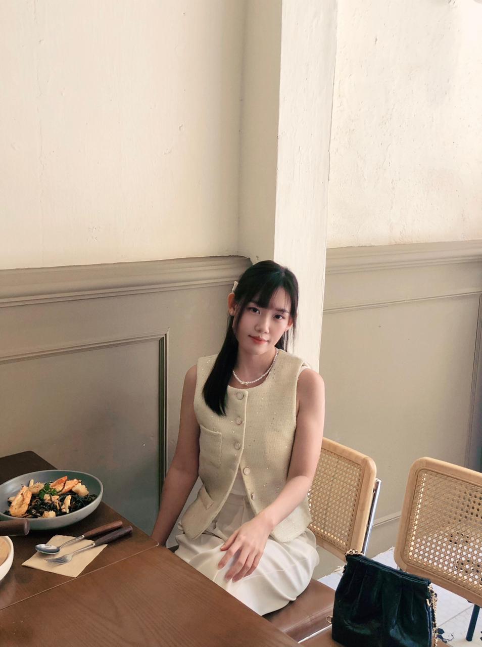 Diana Paris Tweed Vest