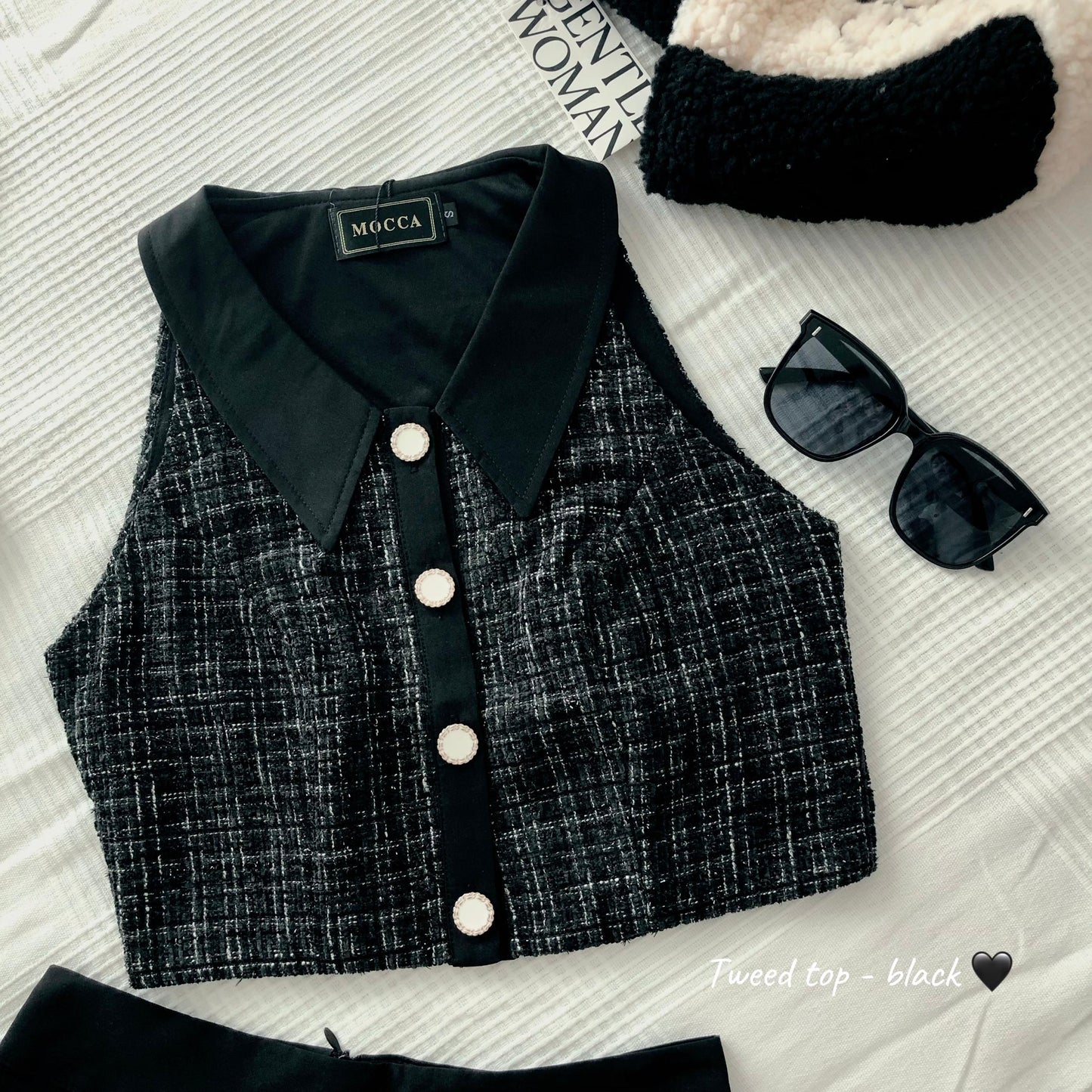 Ming Yue Tweed Set Wear