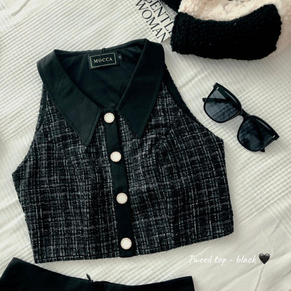 Ming Yue Tweed Set Wear
