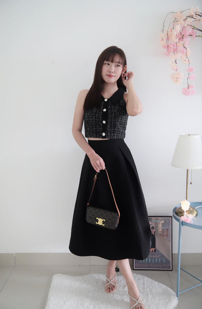 Ming Yue Tweed Set Wear