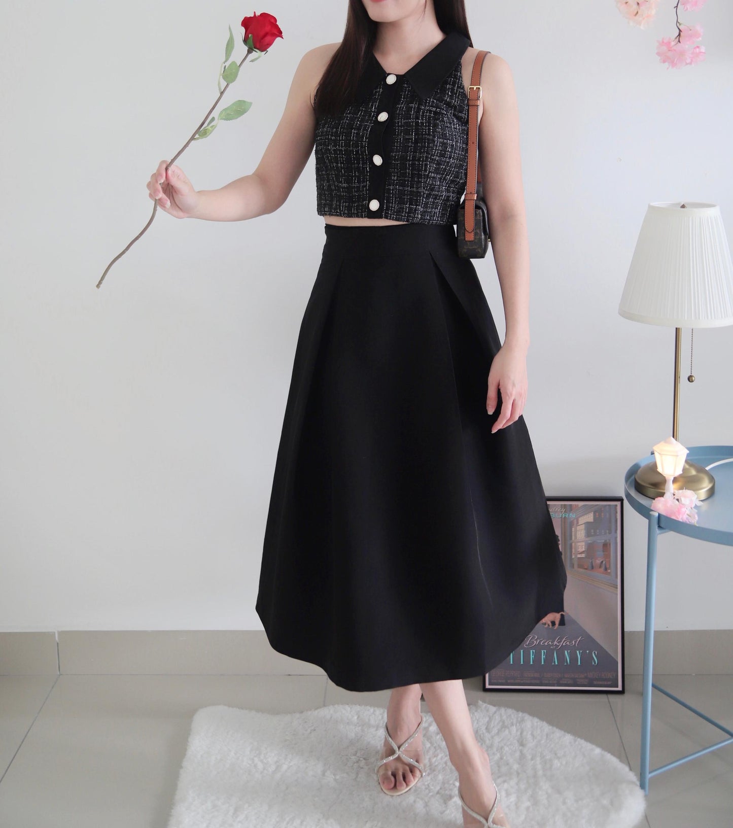 Ming Yue Tweed Set Wear