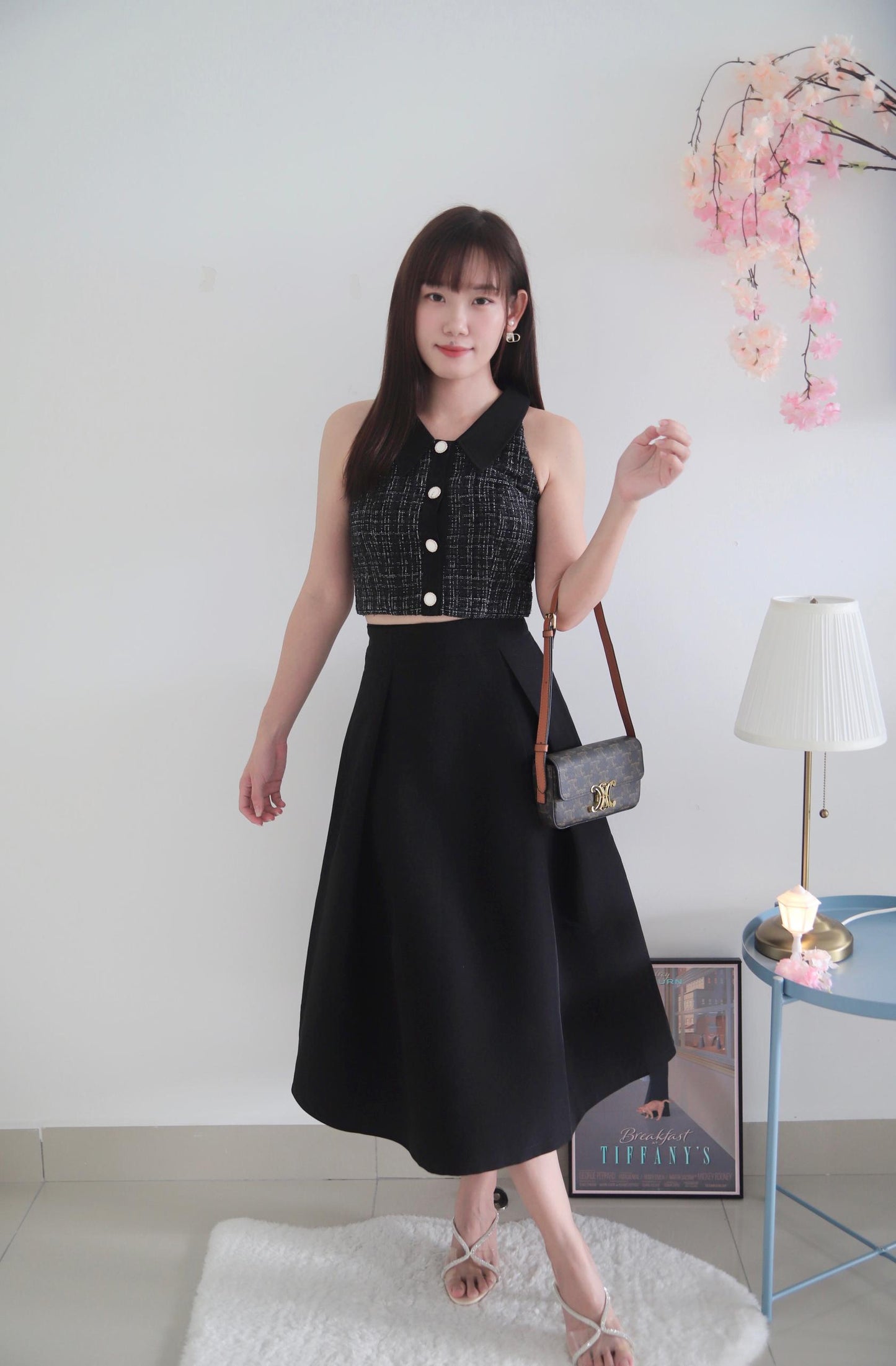 Ming Yue Tweed Set Wear