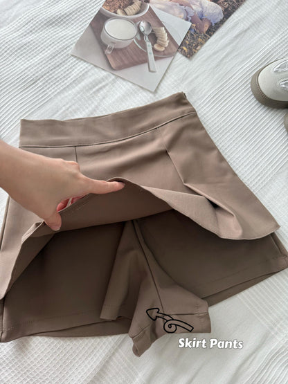 Yumi Pleated Double Layer Pants