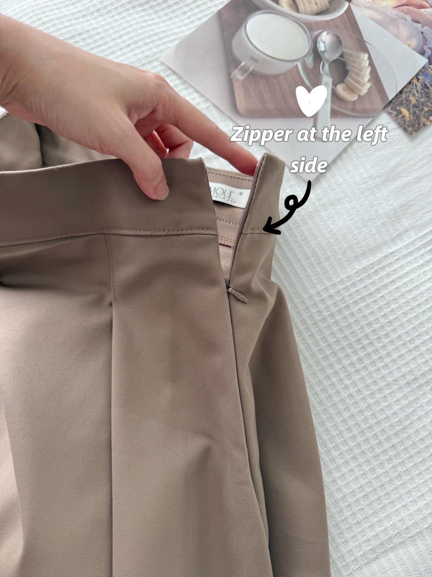 Yumi Pleated Double Layer Pants