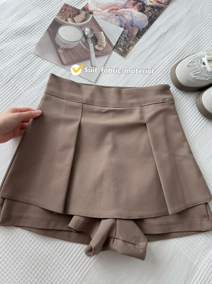 Yumi Pleated Double Layer Pants