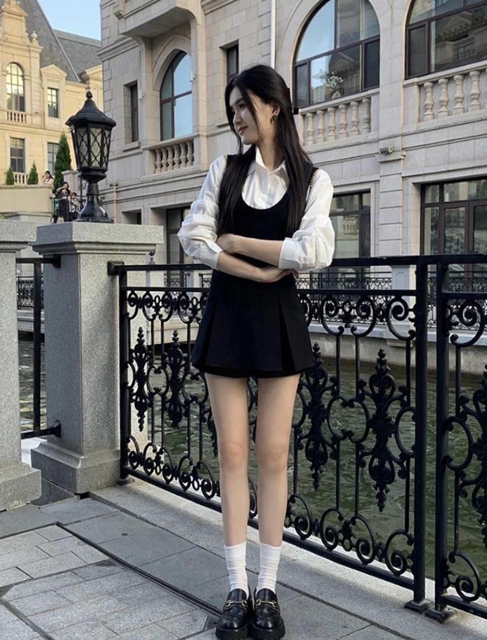Yumi Pleated Double Layer Pants