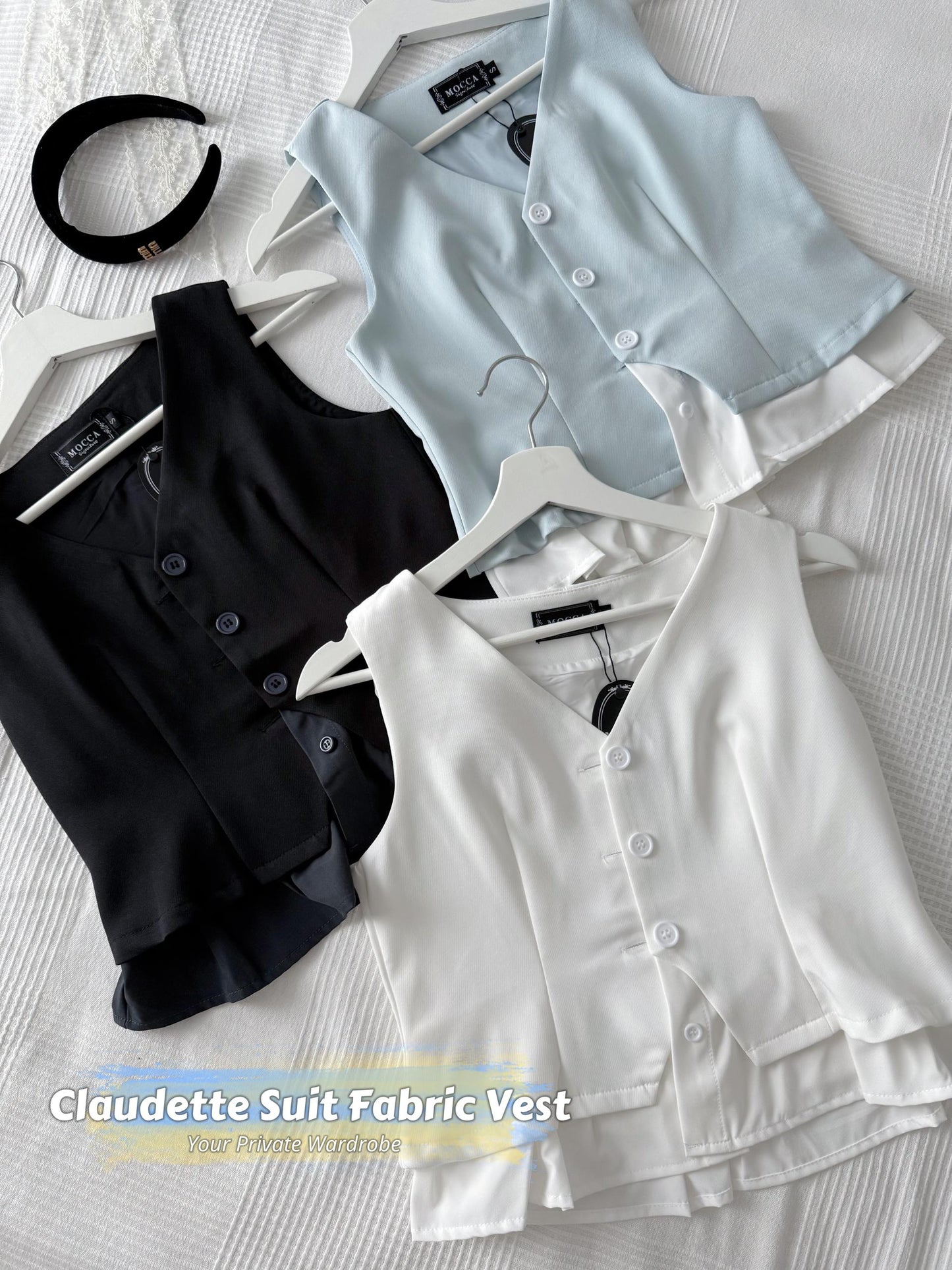 Claudette Suit Fabric Vest